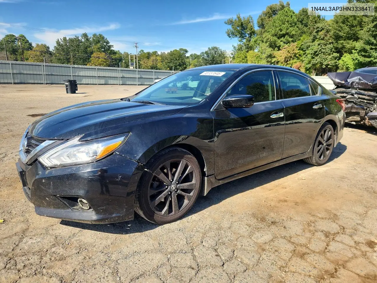 NISSAN ALTIMA 2017, VIN 1N4AL3AP3HN333841