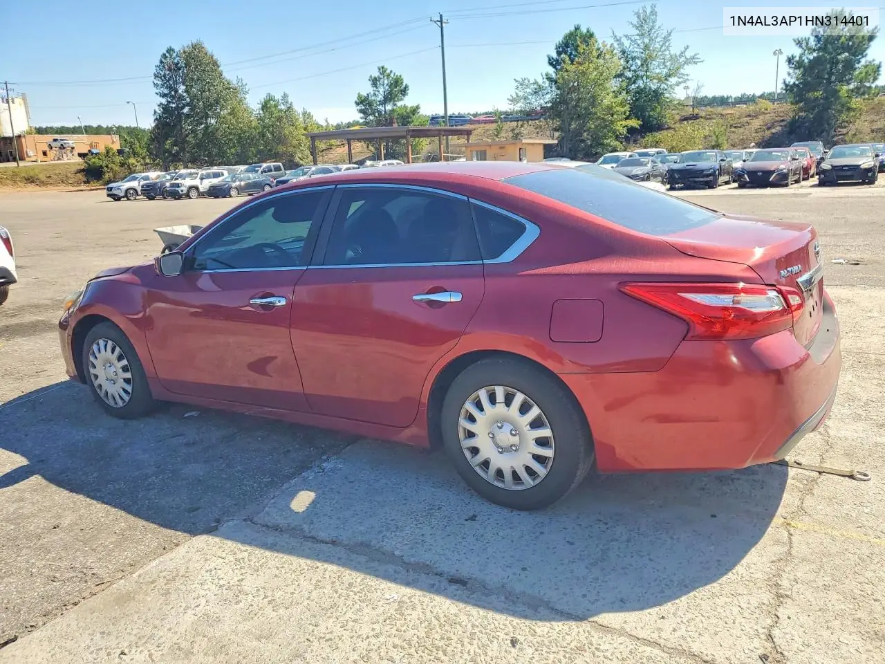 2017 NISSAN ALTIMA VIN 1N4AL3AP1HN314401 — фото 2