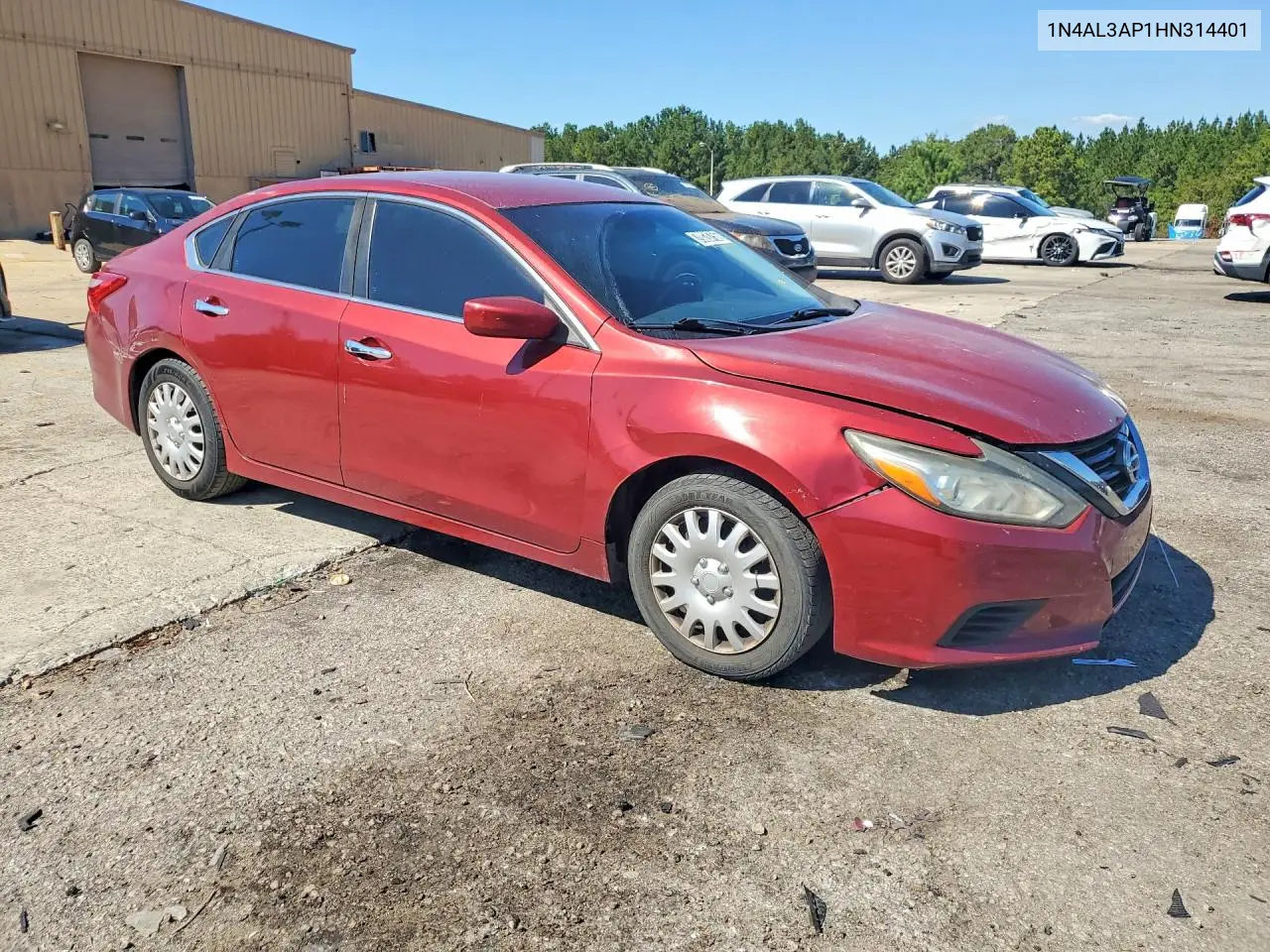 2017 NISSAN ALTIMA VIN 1N4AL3AP1HN314401 — фото 4