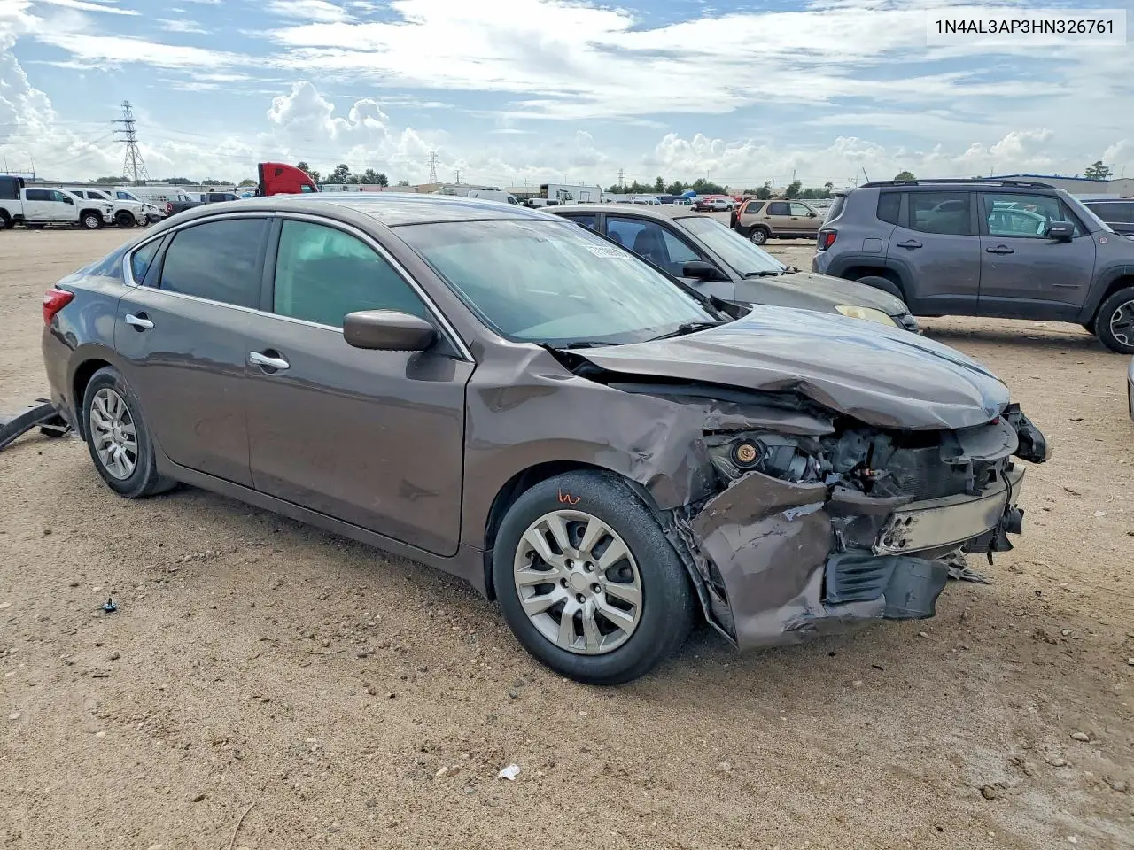 2017 NISSAN ALTIMA VIN 1N4AL3AP3HN326761 — фото 4
