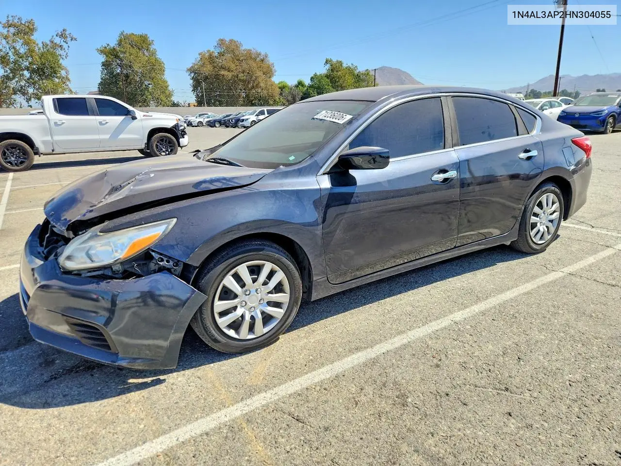 NISSAN ALTIMA 2017, VIN 1N4AL3AP2HN304055