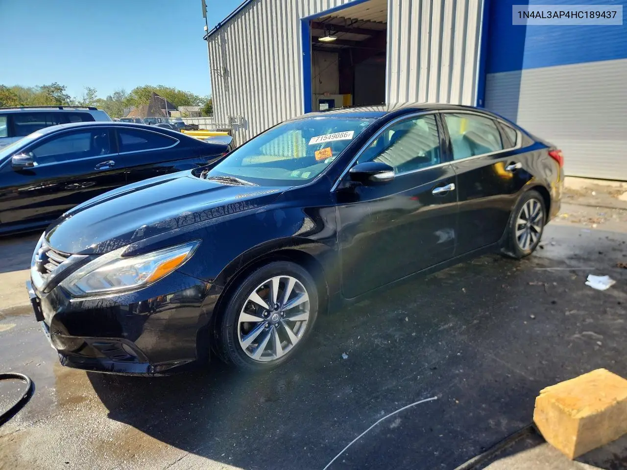 NISSAN ALTIMA 2017, VIN 1N4AL3AP4HC189437
