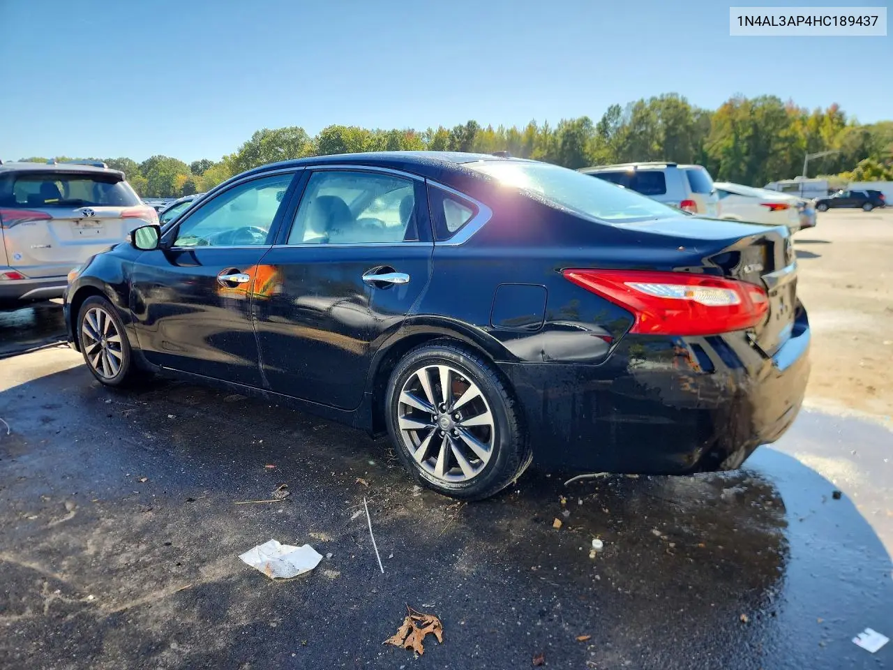 2017 NISSAN ALTIMA VIN 1N4AL3AP4HC189437 — фото 2