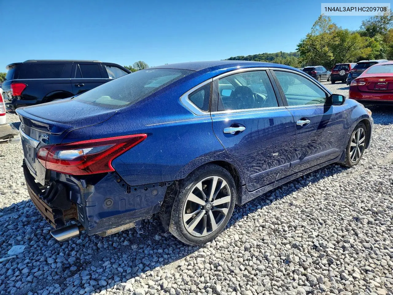 2017 NISSAN ALTIMA VIN 1N4AL3AP1HC209708 — фото 3