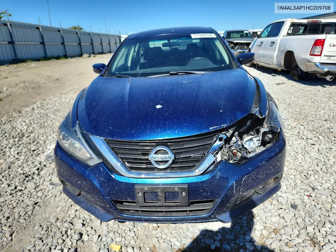 2017 NISSAN ALTIMA VIN 1N4AL3AP1HC209708 — фото 5