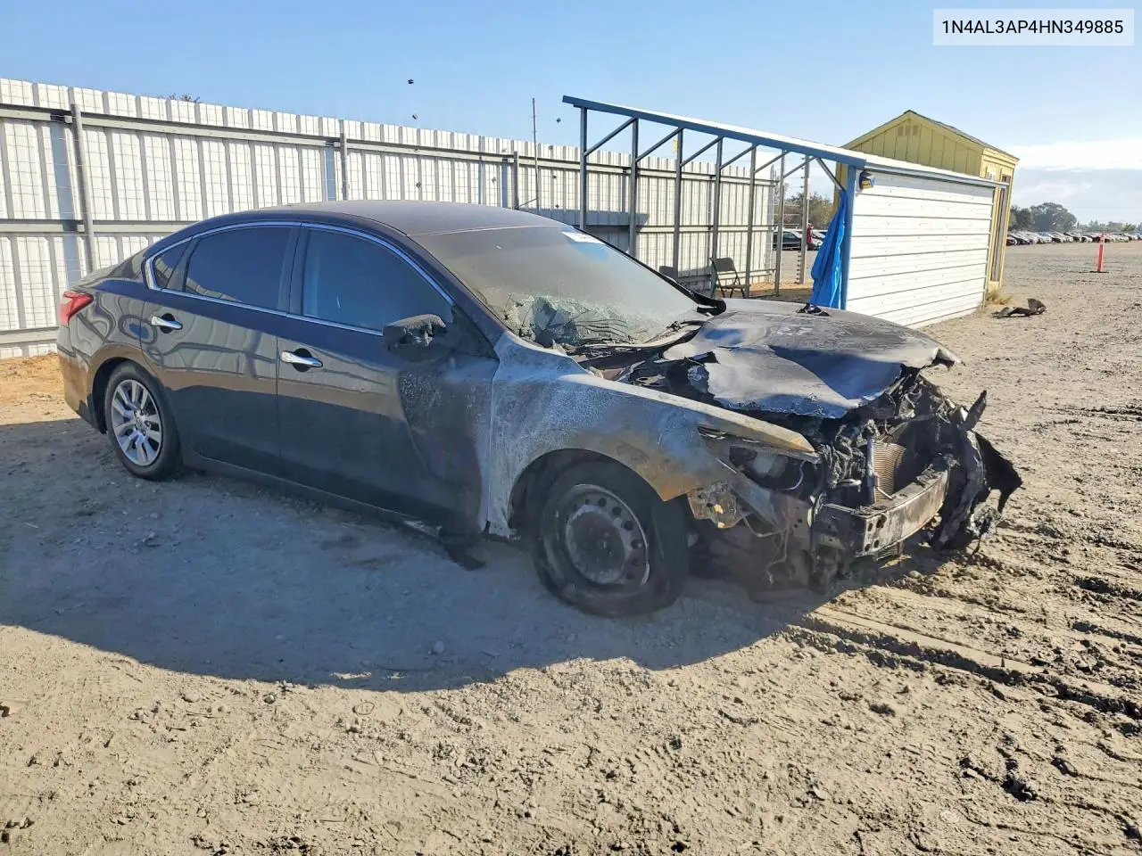 2017 NISSAN ALTIMA VIN 1N4AL3AP4HN349885 — фото 4