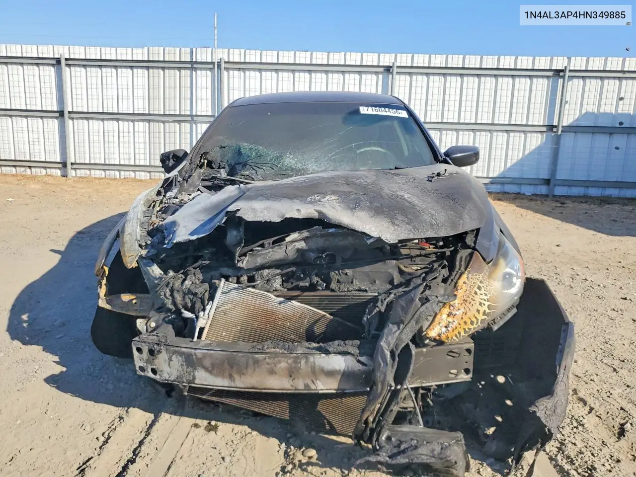 2017 NISSAN ALTIMA VIN 1N4AL3AP4HN349885 — фото 5