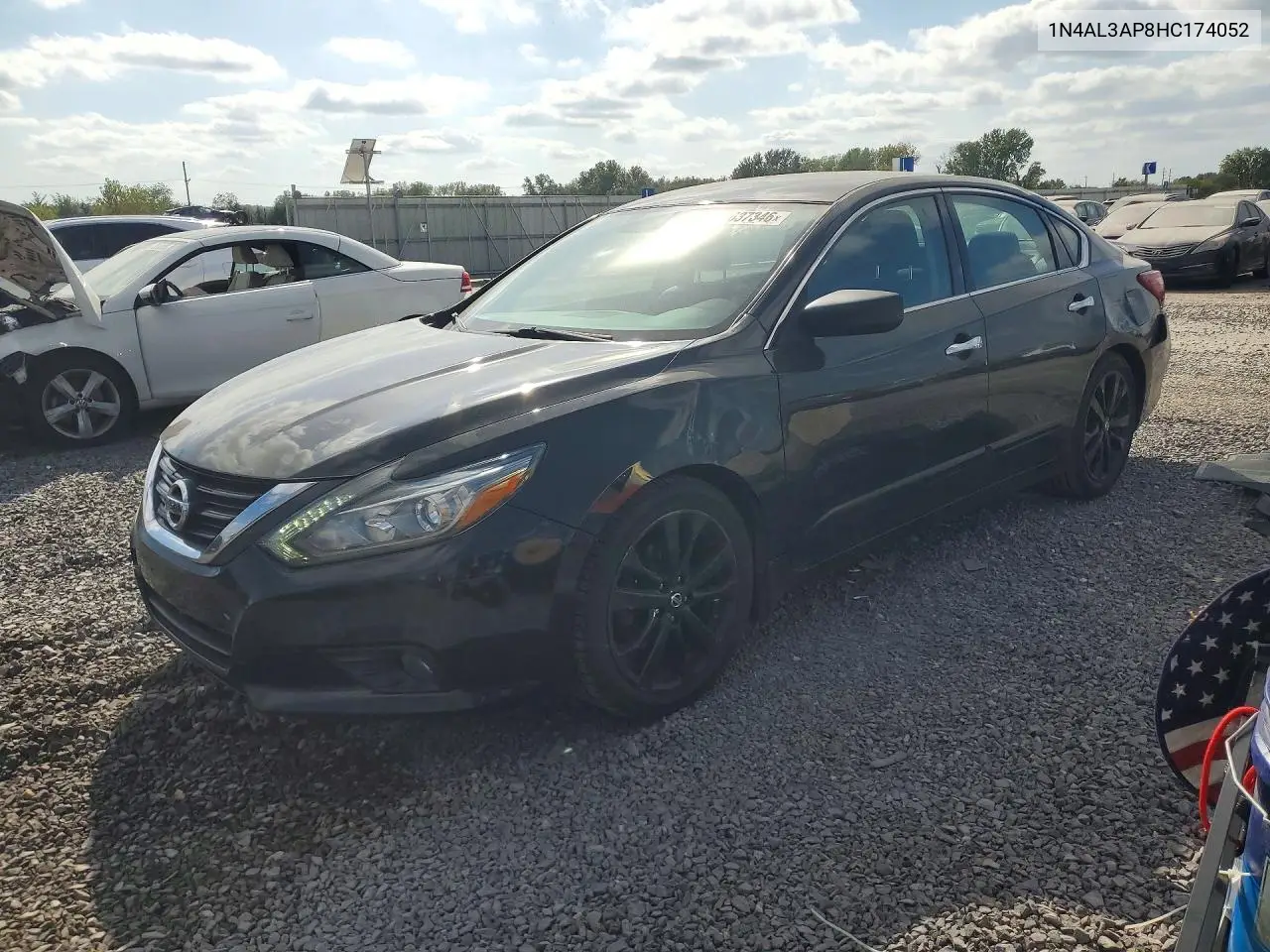 NISSAN ALTIMA 2017, VIN 1N4AL3AP8HC174052