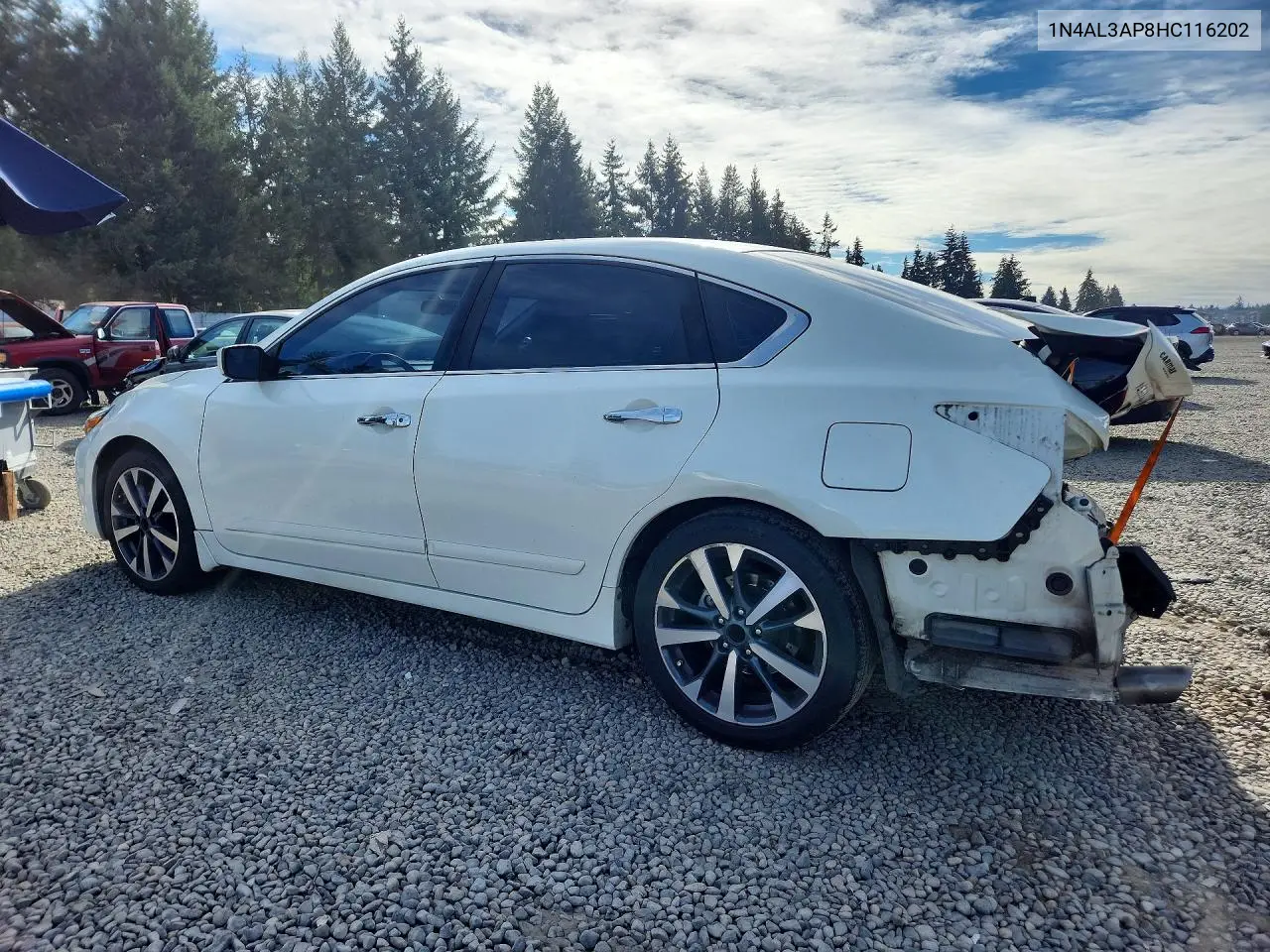 2017 NISSAN ALTIMA VIN 1N4AL3AP8HC116202 — фото 2