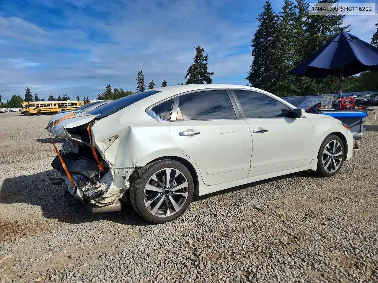 2017 NISSAN ALTIMA VIN 1N4AL3AP8HC116202 — фото 3