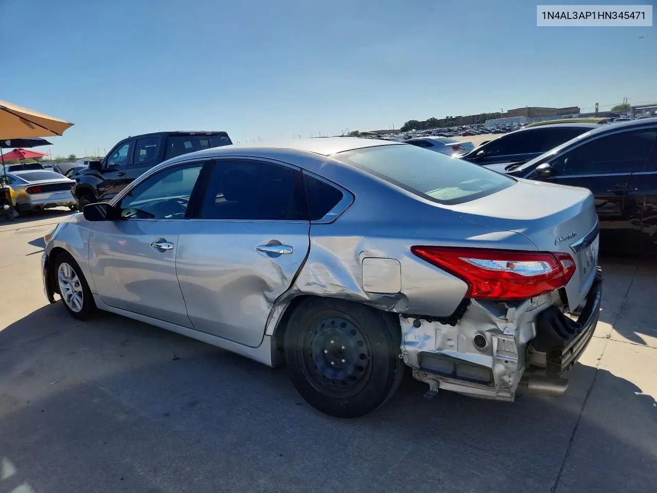 2017 NISSAN ALTIMA VIN 1N4AL3AP1HN345471 — фото 2