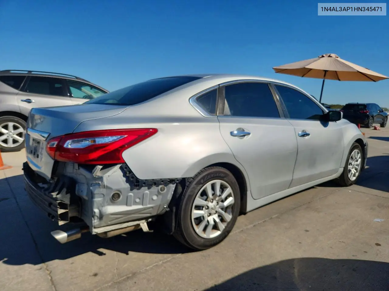 2017 NISSAN ALTIMA VIN 1N4AL3AP1HN345471 — фото 3