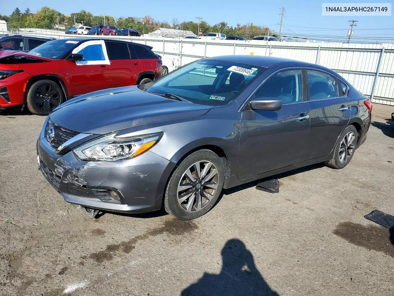 NISSAN ALTIMA 2017, VIN 1N4AL3AP6HC267149