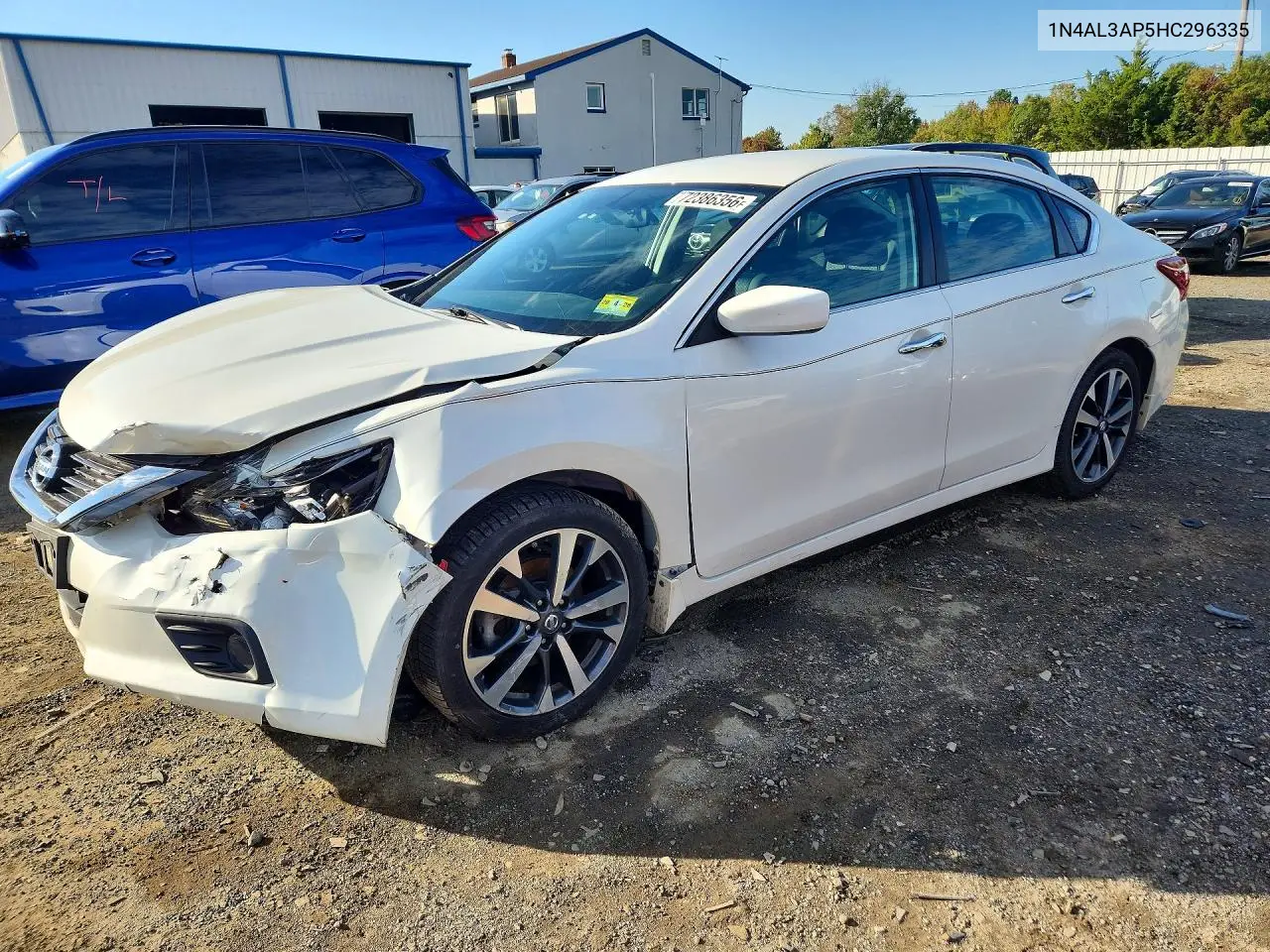 NISSAN ALTIMA 2017, VIN 1N4AL3AP5HC296335
