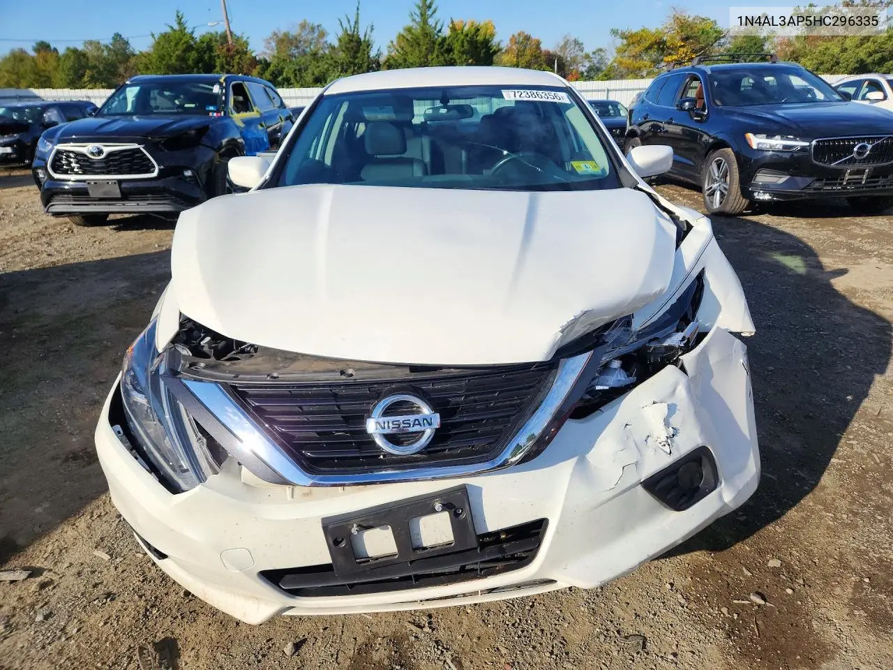 2017 NISSAN ALTIMA VIN 1N4AL3AP5HC296335 — фото 5
