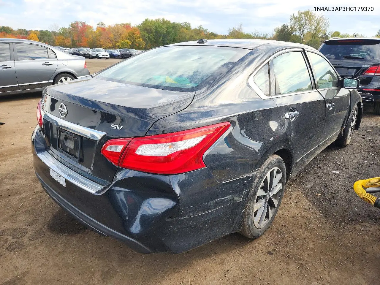 2017 NISSAN ALTIMA VIN 1N4AL3AP3HC179370 — фото 3