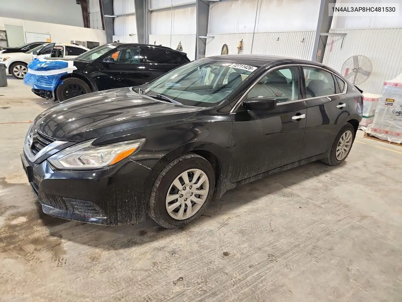 NISSAN ALTIMA 2017, VIN 1N4AL3AP8HC481530