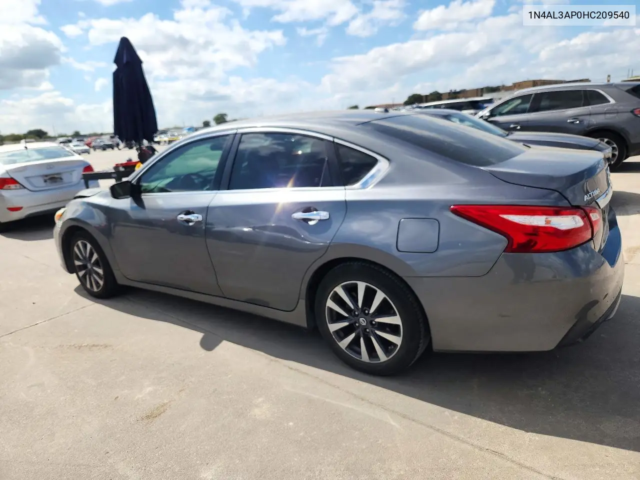 2017 NISSAN ALTIMA VIN 1N4AL3AP0HC209540 — фото 2
