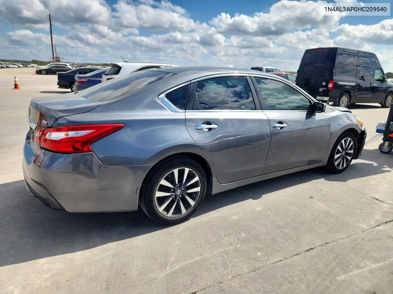 2017 NISSAN ALTIMA VIN 1N4AL3AP0HC209540 — фото 3
