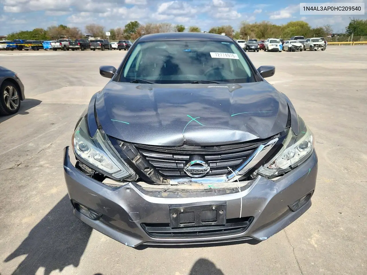 2017 NISSAN ALTIMA VIN 1N4AL3AP0HC209540 — фото 5