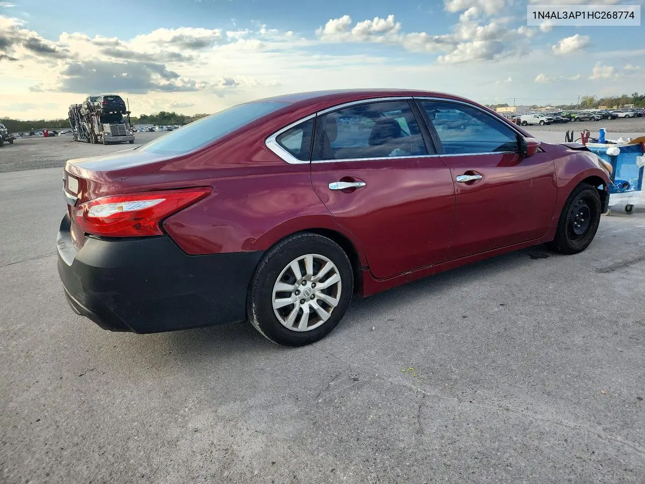 2017 NISSAN ALTIMA VIN 1N4AL3AP1HC268774 — фото 3