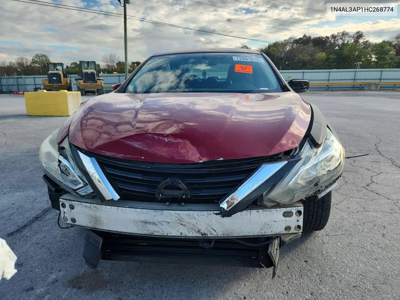 2017 NISSAN ALTIMA VIN 1N4AL3AP1HC268774 — фото 5