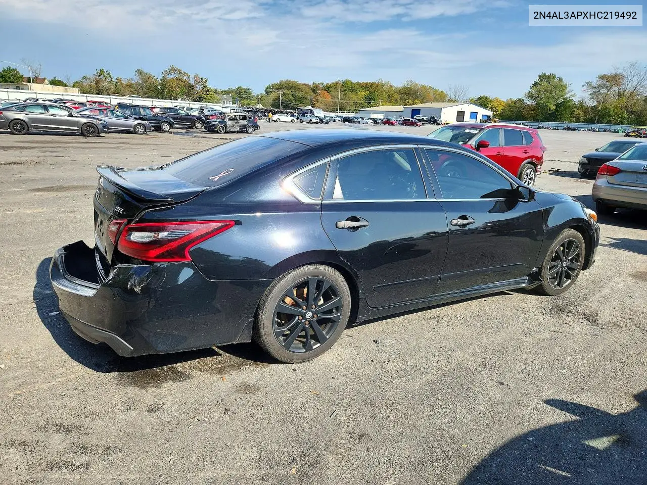 2017 NISSAN ALTIMA VIN 2N4AL3APXHC219492 — фото 3