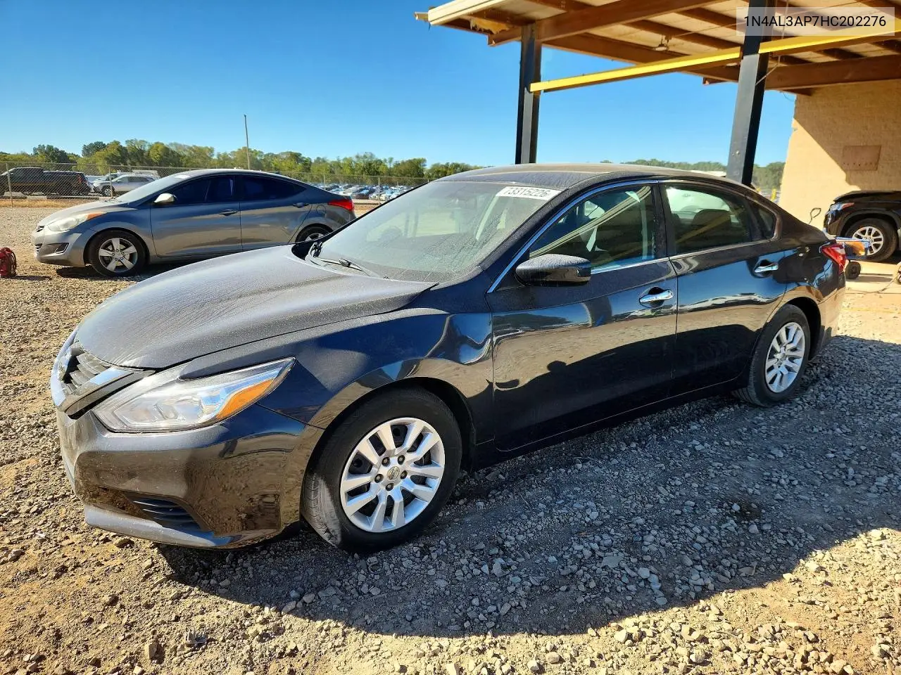 NISSAN ALTIMA 2017, VIN 1N4AL3AP7HC202276