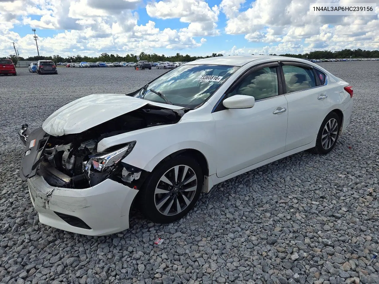 NISSAN ALTIMA 2017, VIN 1N4AL3AP6HC239156