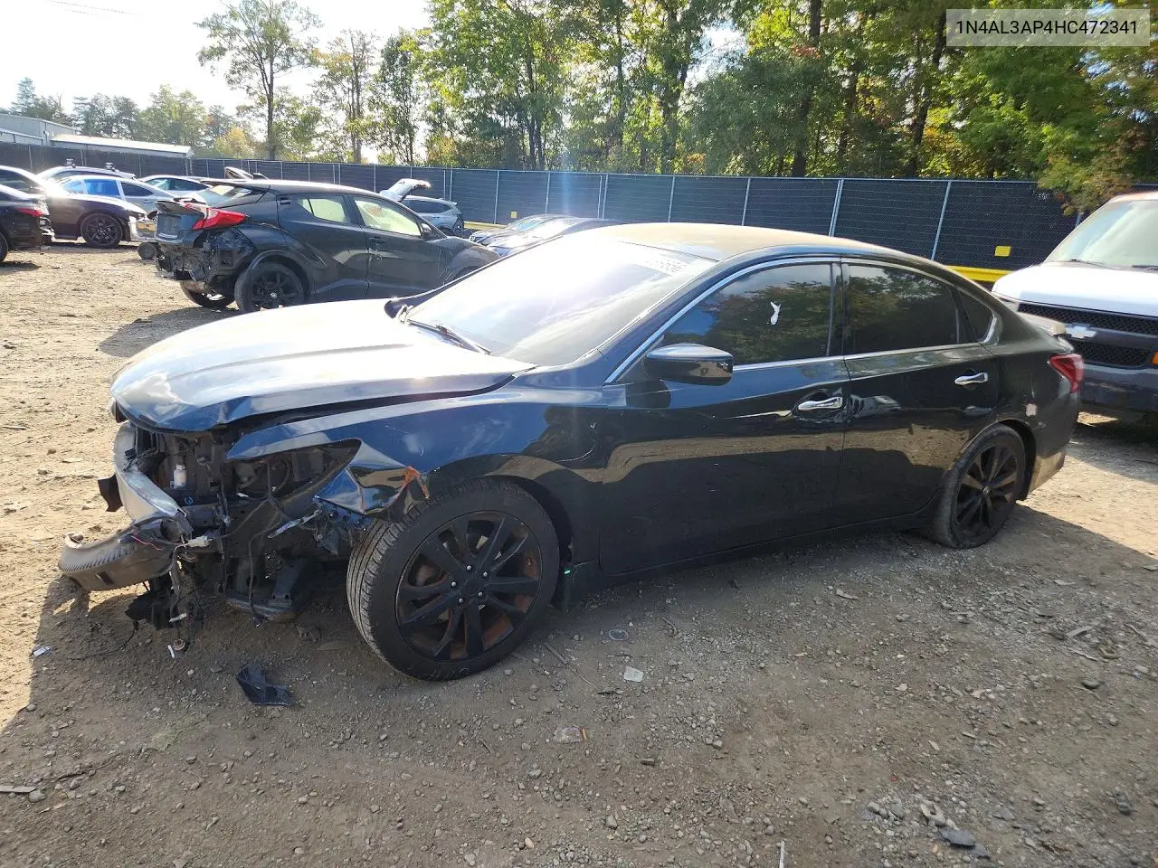 NISSAN ALTIMA 2017, VIN 1N4AL3AP4HC472341