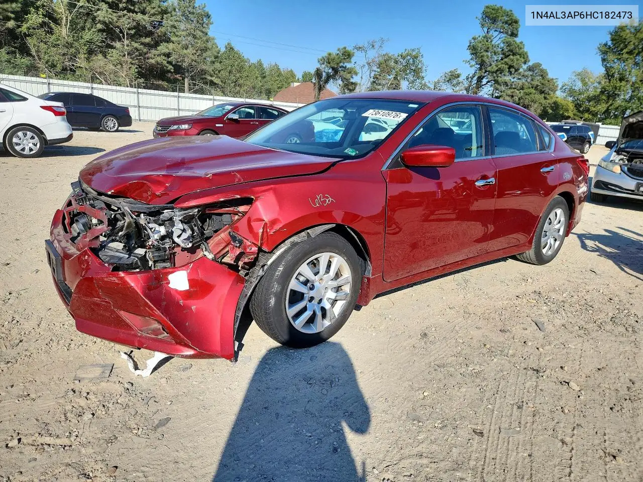 NISSAN ALTIMA 2017, VIN 1N4AL3AP6HC182473