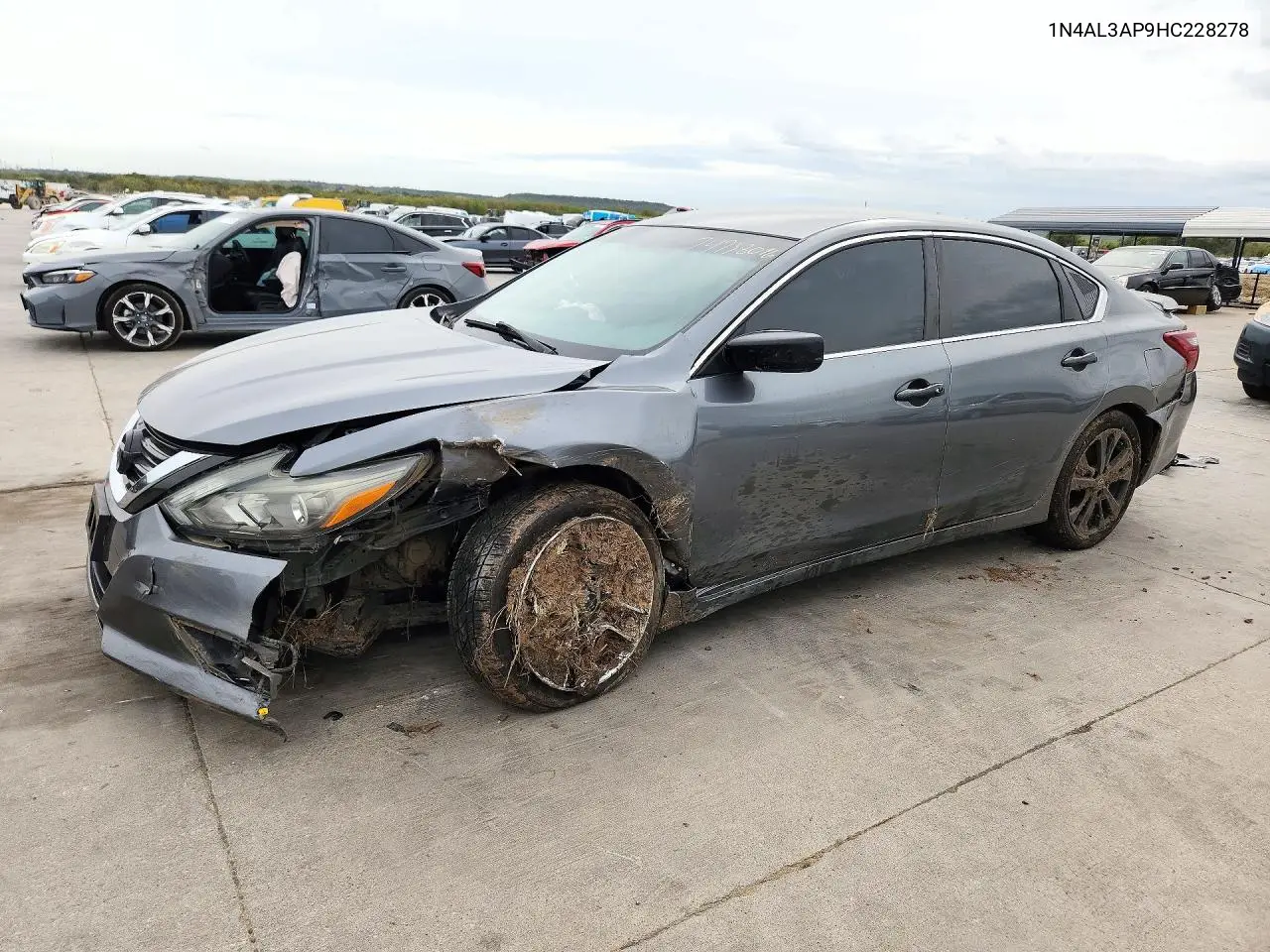 NISSAN ALTIMA 2017, VIN 1N4AL3AP9HC228278