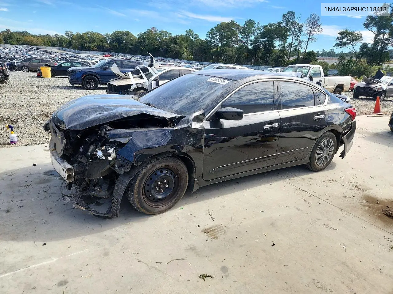 NISSAN ALTIMA 2017, VIN 1N4AL3AP9HC118413