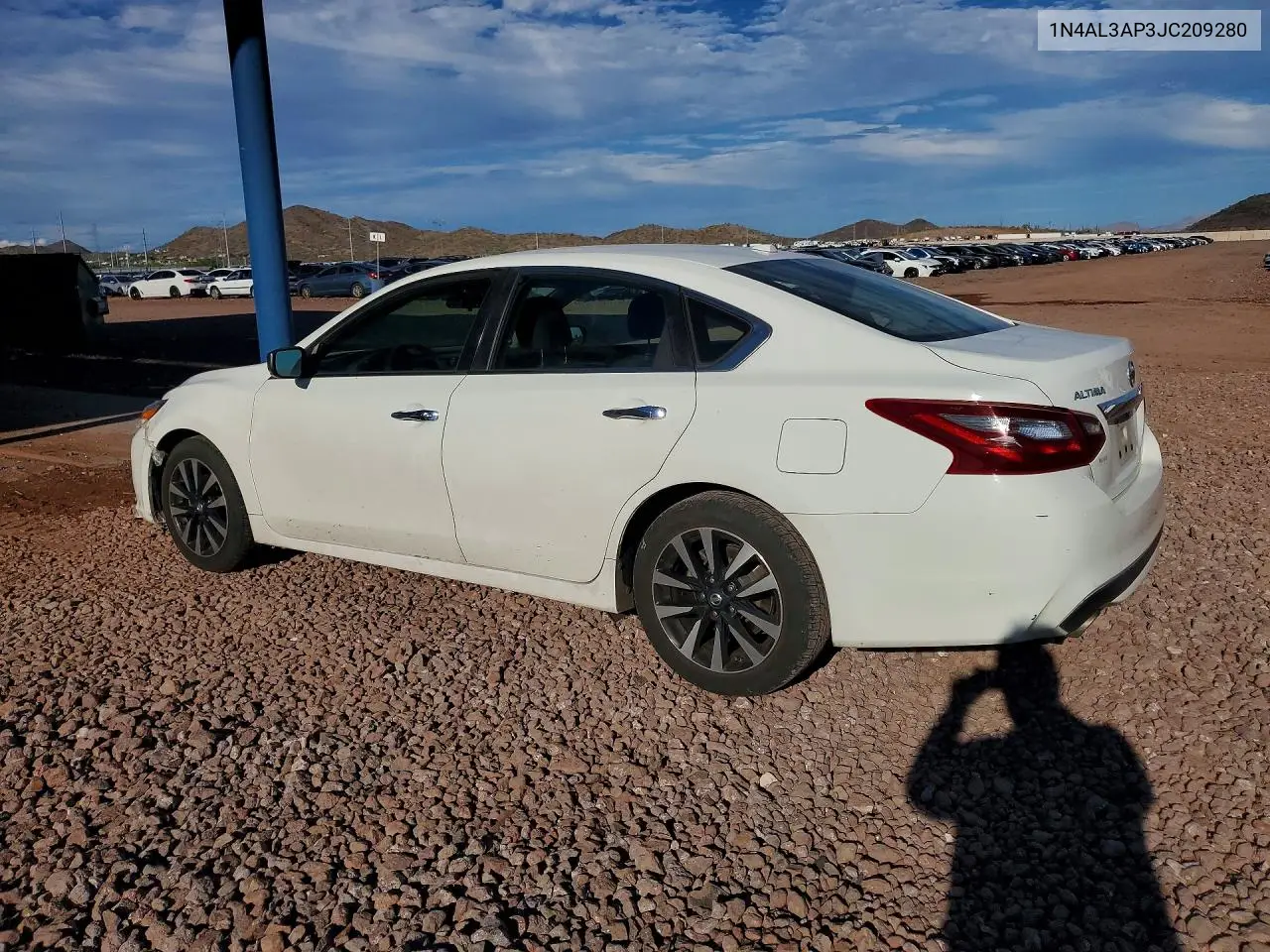 2018 NISSAN ALTIMA VIN 1N4AL3AP3JC209280 — фото 2