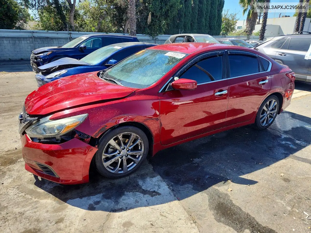 NISSAN ALTIMA 2018, VIN 1N4AL3APXJC295686