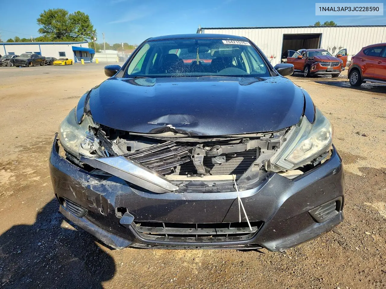 2018 NISSAN ALTIMA VIN 1N4AL3AP3JC228590 — фото 5