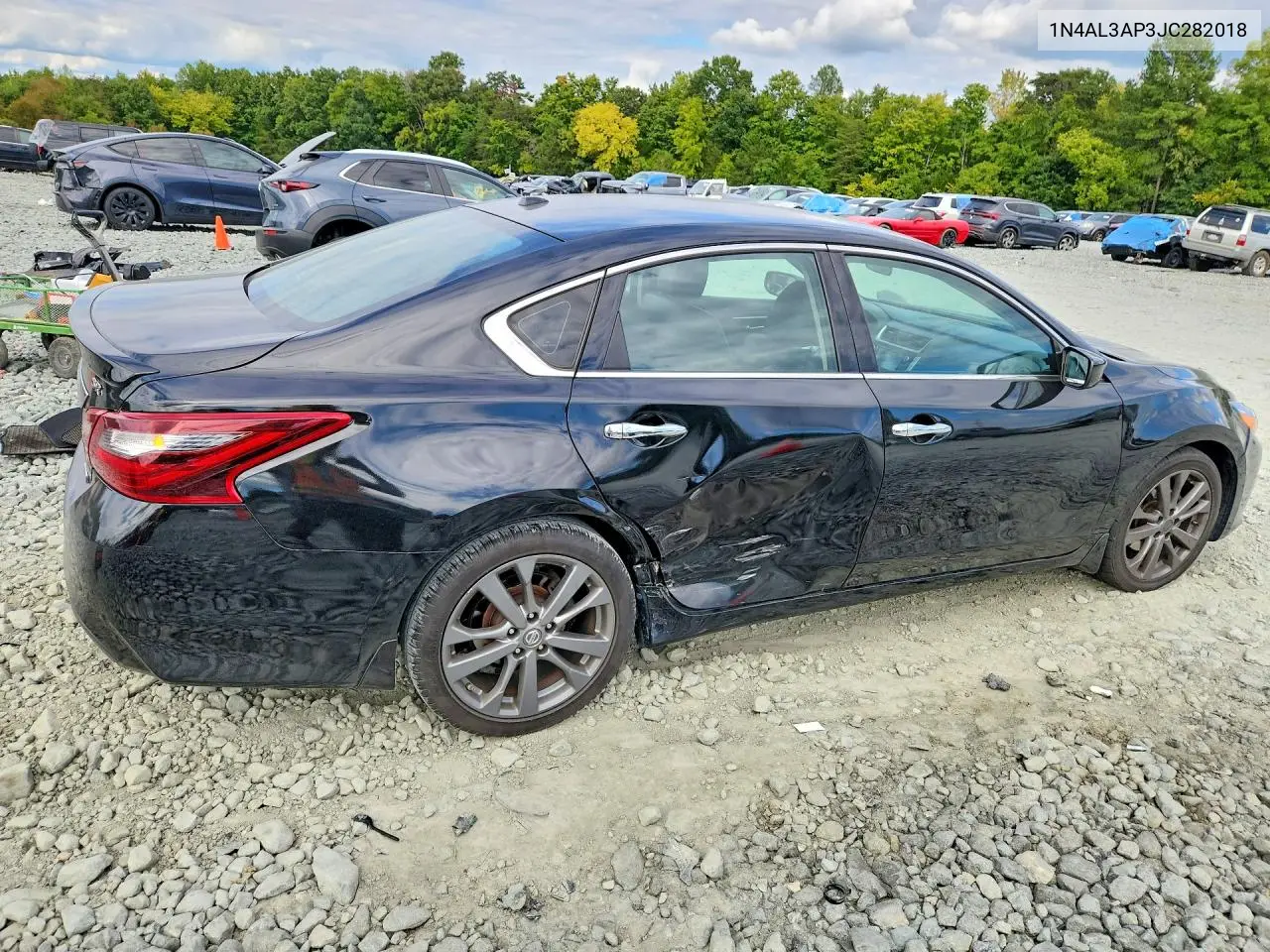 2018 NISSAN ALTIMA VIN 1N4AL3AP3JC282018 — фото 3