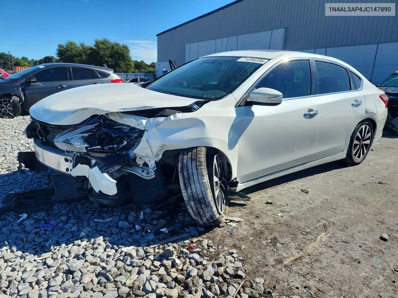 NISSAN ALTIMA 2018, VIN 1N4AL3AP4JC147890