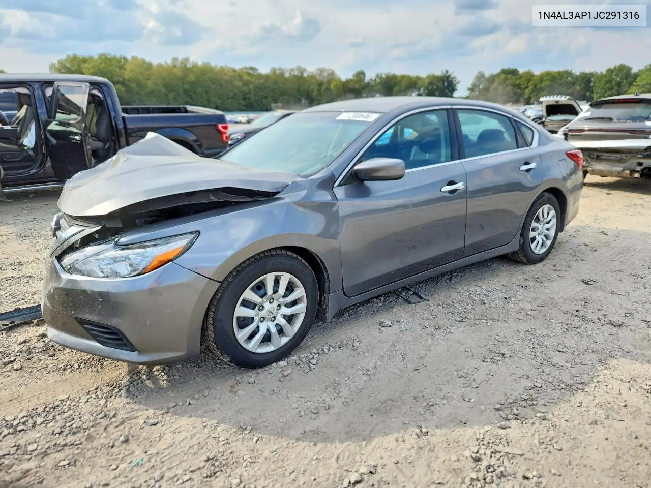 NISSAN ALTIMA 2018, VIN 1N4AL3AP1JC291316