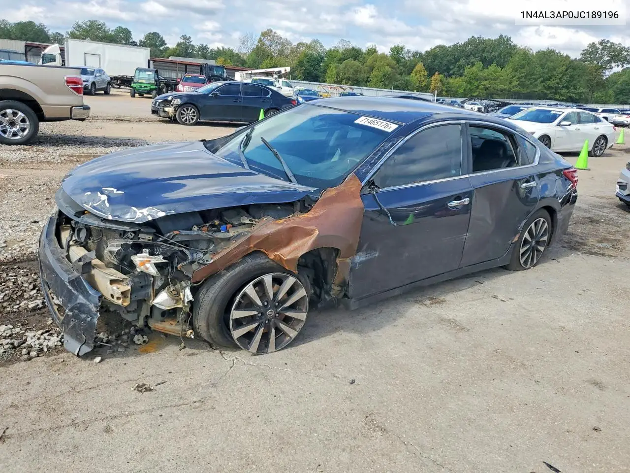 NISSAN ALTIMA 2018, VIN 1N4AL3AP0JC189196