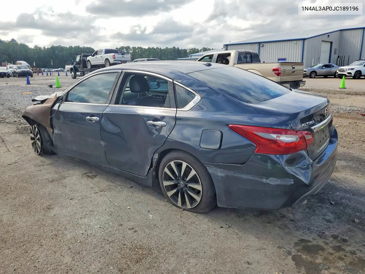 2018 NISSAN ALTIMA VIN 1N4AL3AP0JC189196 — фото 2
