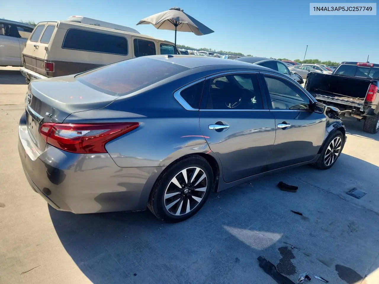 2018 NISSAN ALTIMA VIN 1N4AL3AP5JC257749 — фото 3
