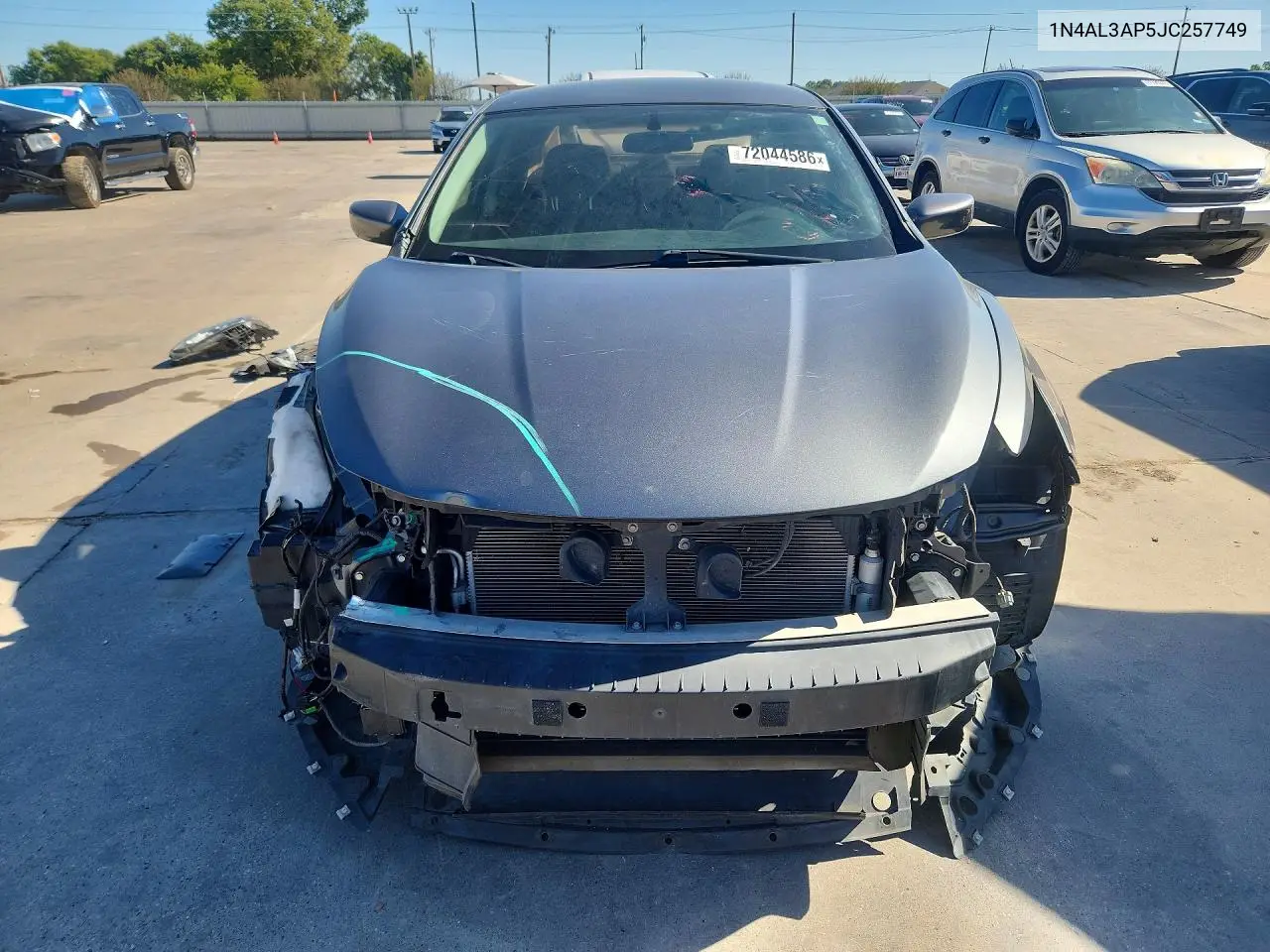 2018 NISSAN ALTIMA VIN 1N4AL3AP5JC257749 — фото 5