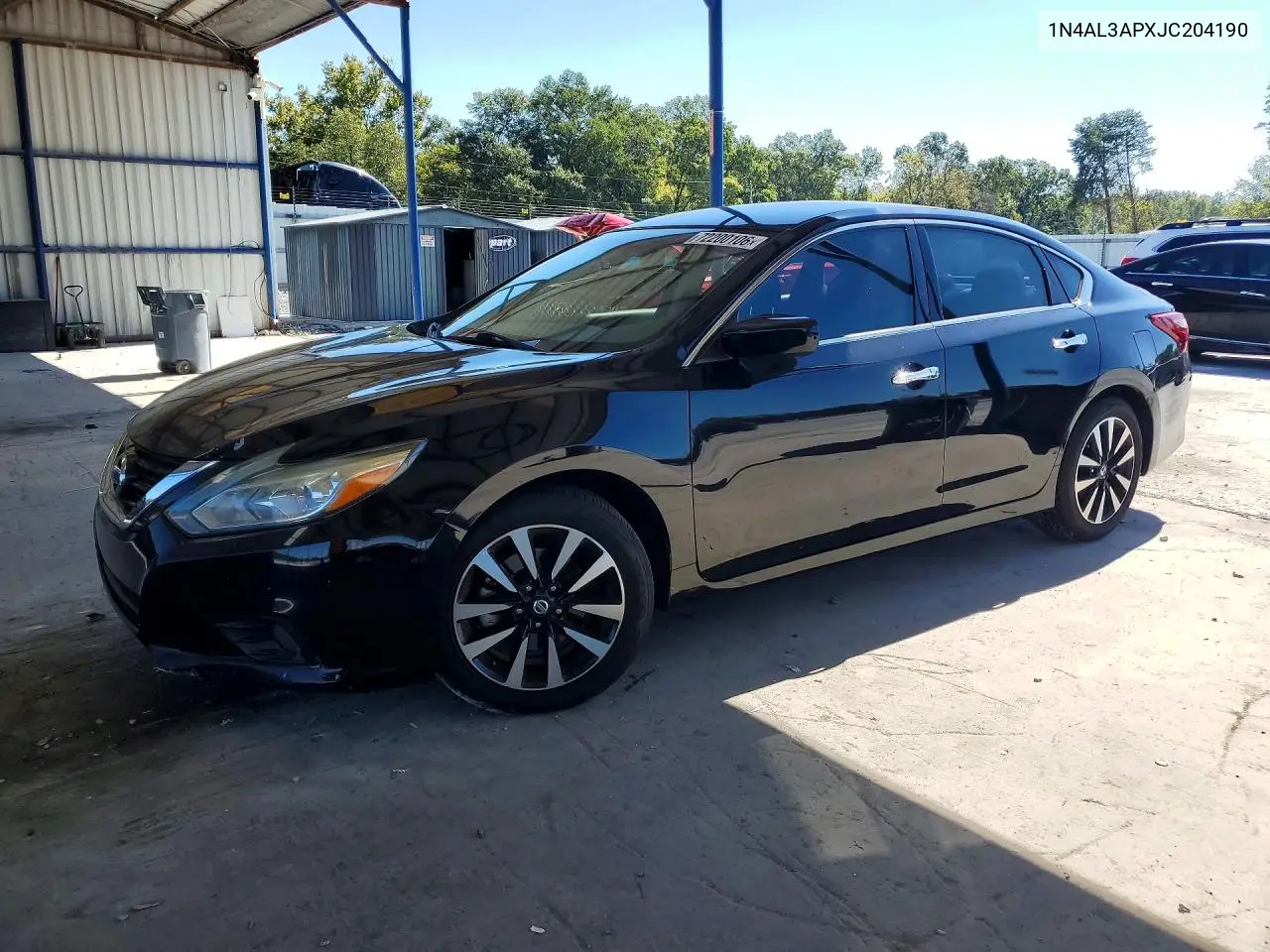 NISSAN ALTIMA 2018, VIN 1N4AL3APXJC204190