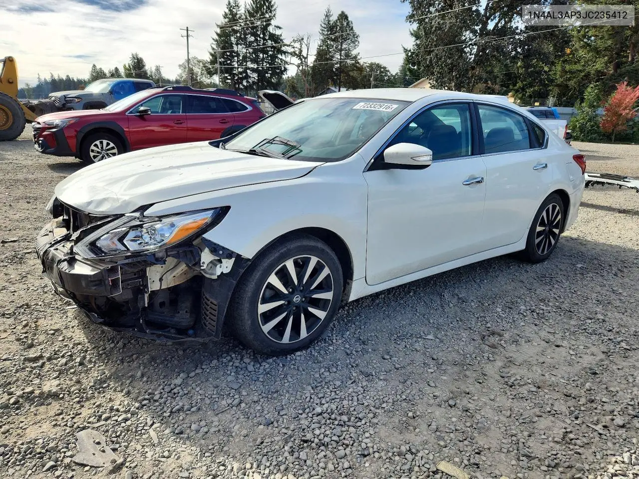 NISSAN ALTIMA 2018, VIN 1N4AL3AP3JC235412