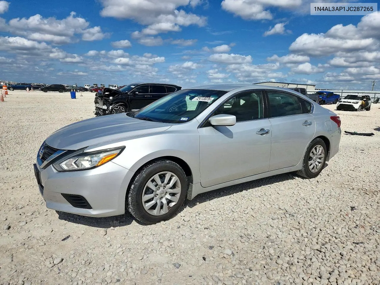 NISSAN ALTIMA 2018, VIN 1N4AL3AP1JC287265