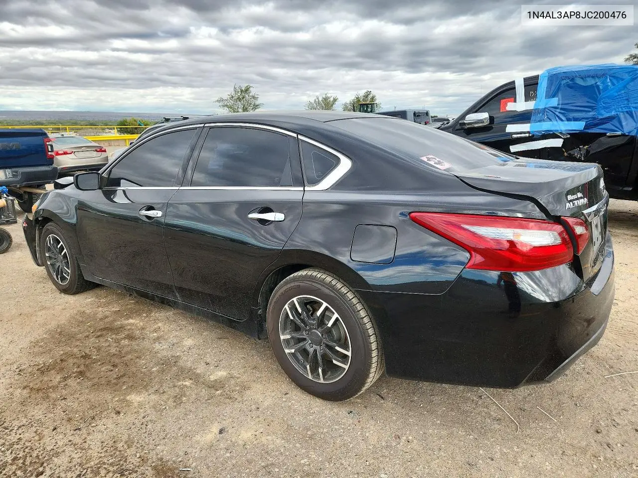 2018 NISSAN ALTIMA VIN 1N4AL3AP8JC200476 — фото 2
