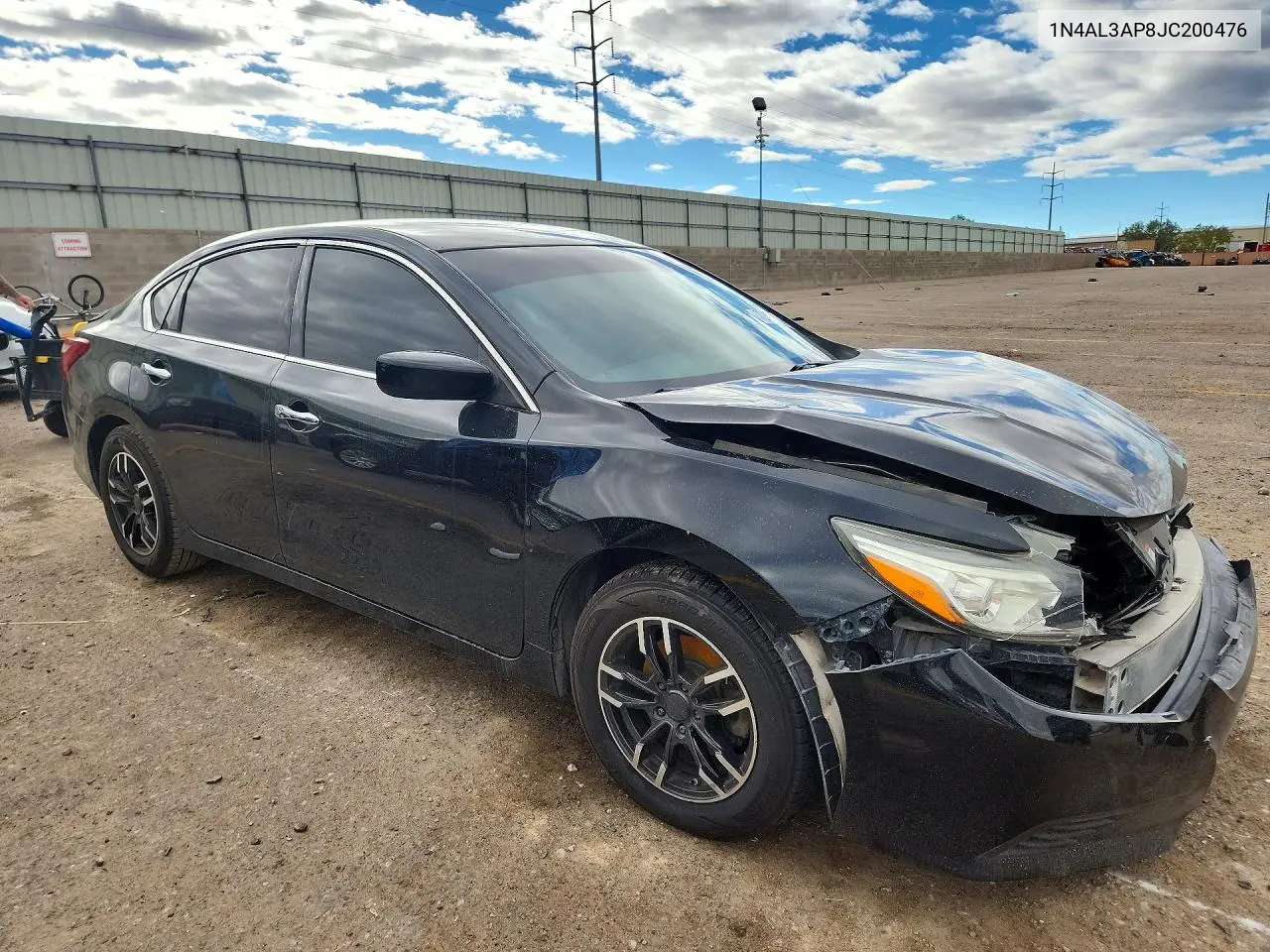 2018 NISSAN ALTIMA VIN 1N4AL3AP8JC200476 — фото 4