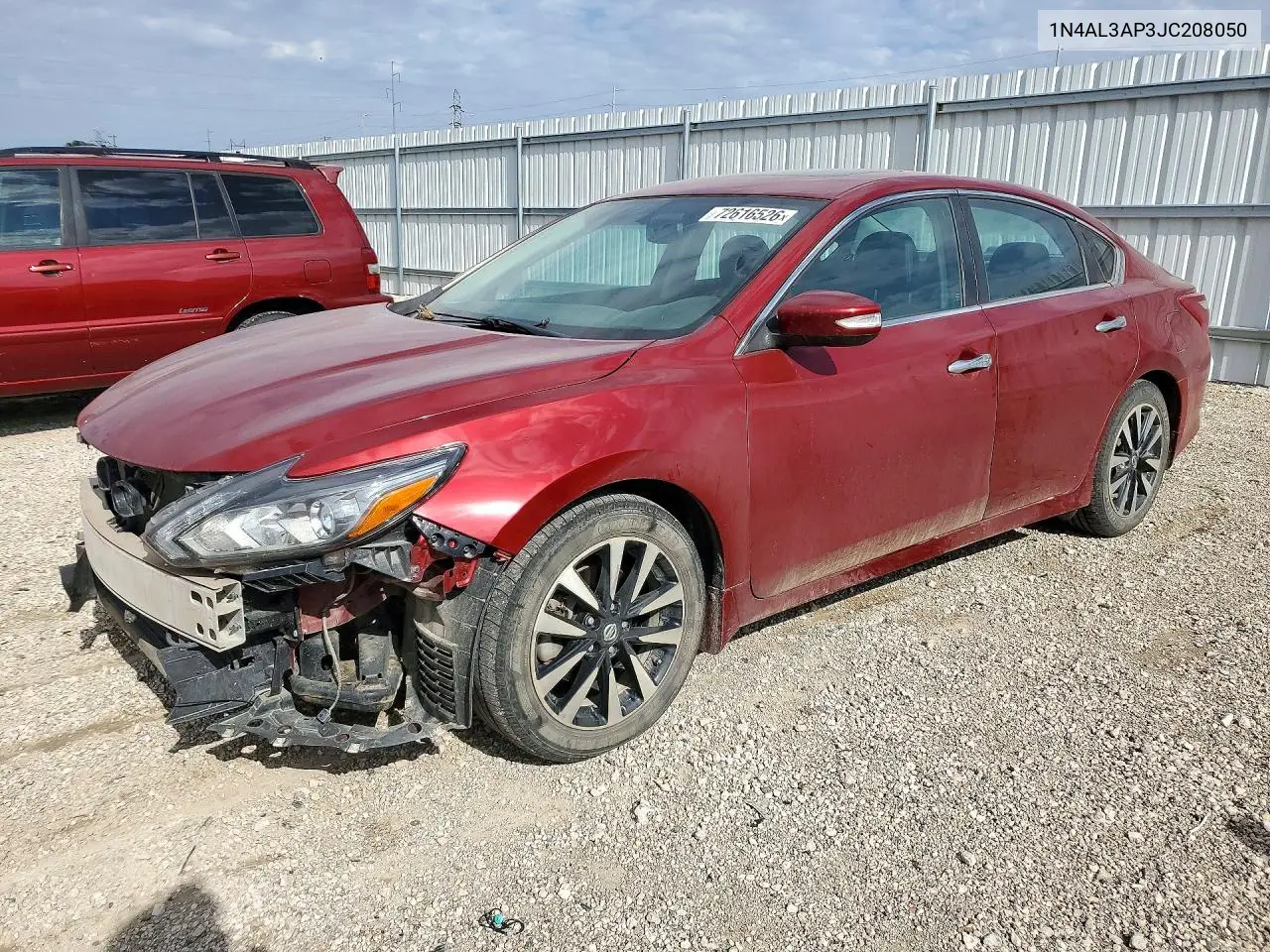 NISSAN ALTIMA 2018, VIN 1N4AL3AP3JC208050