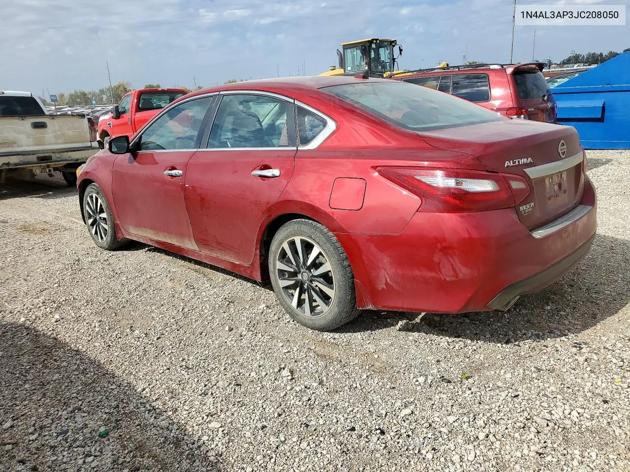 2018 NISSAN ALTIMA VIN 1N4AL3AP3JC208050 — фото 2